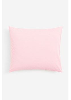 H & M - Poszewka na poduszkę z bawełny - Różowy ze sklepu H&M w kategorii Poszewki na poduszki - zdjęcie 169680436
