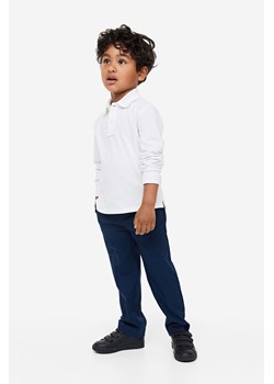 H & M - Spodnie szkolne Straight Leg - Niebieski ze sklepu H&M w kategorii Spodnie chłopięce - zdjęcie 169680445