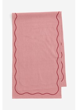 H & M - Bawełniany bieżnik - Różowy ze sklepu H&M w kategorii Obrusy i bieżniki - zdjęcie 169680529