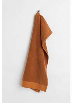 H & M - Ręcznik z bawełnianej frotte - Żółty ze sklepu H&M w kategorii Ręczniki - zdjęcie 169680608