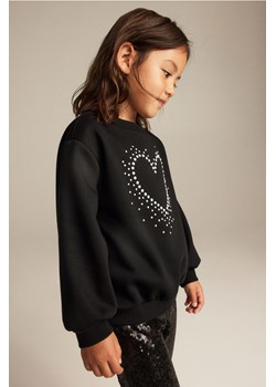 H & M - Bluza z motywem - Czarny ze sklepu H&M w kategorii Bluzy dziewczęce - zdjęcie 169680739