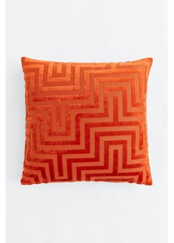 H & M - Aksamitna poszewka na poduszkę - Pomarańczowy ze sklepu H&M w kategorii Poszewki na poduszki - zdjęcie 169680755