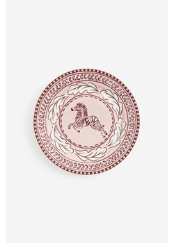 H & M - Porcelanowy talerz średniej wielkości - Różowy ze sklepu H&M w kategorii Talerze - zdjęcie 169680838