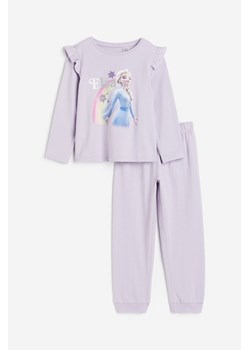 H & M - Dżersejowa piżama - Fioletowy ze sklepu H&M w kategorii Piżamy dziecięce - zdjęcie 169681068