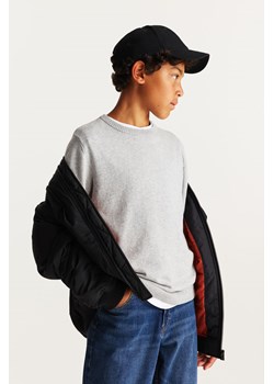 H & M - Bawełniany sweter - Szary ze sklepu H&M w kategorii Swetry chłopięce - zdjęcie 169681089