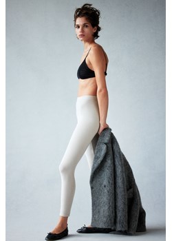 H & M - Dżersejowe legginsy z bawełny - Szary ze sklepu H&M w kategorii Spodnie damskie - zdjęcie 169681099