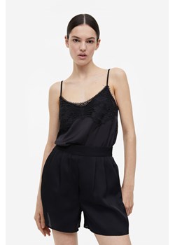 H & M - Top na ramiączkach - Czarny ze sklepu H&M w kategorii Bluzki damskie - zdjęcie 169681216