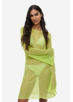 H & M - Krótka sukienka plażowa - Zielony ze sklepu H&M w kategorii Odzież plażowa - zdjęcie 169681247