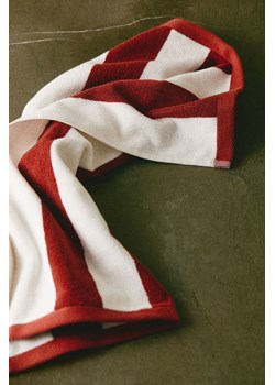H & M - Ręcznik w paski - Pomarańczowy ze sklepu H&M w kategorii Ręczniki - zdjęcie 169681347