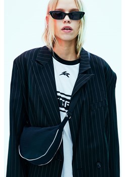 H & M - Nylonowa torebka na ramię - Czarny ze sklepu H&M w kategorii Listonoszki - zdjęcie 169681457
