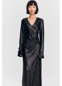 H & M - Cekinowa sukienka - Czarny ze sklepu H&M w kategorii Sukienki - zdjęcie 169681609