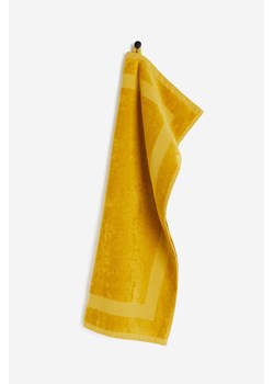 H & M - Welurowy ręcznik do rąk - Żółty ze sklepu H&M w kategorii Ręczniki - zdjęcie 169681627
