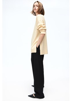 H & M - Sweter oversize - Beżowy ze sklepu H&M w kategorii Swetry damskie - zdjęcie 169681729
