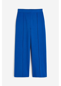H & M - Szerokie eleganckie spodnie - Niebieski ze sklepu H&M w kategorii Spodnie damskie - zdjęcie 169681757