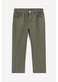 H & M - Spodnie Relaxed Tapered Fit - Zielony ze sklepu H&M w kategorii Spodnie chłopięce - zdjęcie 169681778