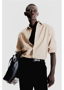 H & M - Flanelowa koszula Regular Fit - Brązowy ze sklepu H&M w kategorii Koszule męskie - zdjęcie 169681937