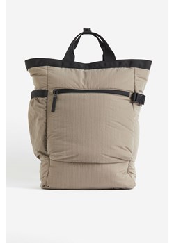H & M - Nieprzemakalny plecak sportowy - Brązowy ze sklepu H&M w kategorii Plecaki - zdjęcie 169681966