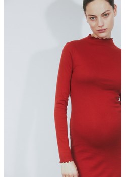 H & M - MAMA Sukienka z dżerseju w prążki - Czerwony ze sklepu H&M w kategorii Sukienki - zdjęcie 169681985