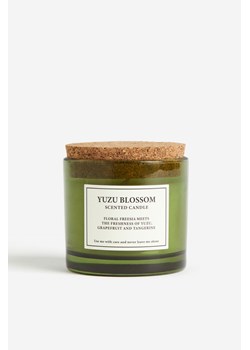 H & M - Świeca zapachowa z pokrywką - Zielony ze sklepu H&M w kategorii Świece i dyfuzory - zdjęcie 169682087