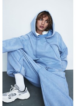 H & M - Bluza oversize z kapturem - Niebieski ze sklepu H&M w kategorii Bluzy damskie - zdjęcie 169682159