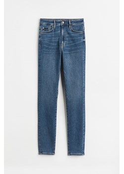 H & M - True To You Skinny Ultra High Ankle Jeans - Niebieski ze sklepu H&M w kategorii Jeansy damskie - zdjęcie 169682296