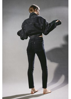 H & M - True To You Skinny Ultra High Ankle Jeans - Czarny ze sklepu H&M w kategorii Jeansy damskie - zdjęcie 169682306