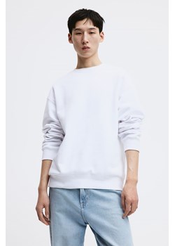 H & M - Bluza Loose Fit - Biały ze sklepu H&M w kategorii Bluzy męskie - zdjęcie 169682378