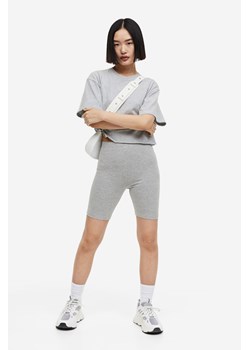 H & M - Krótkie legginsy - Szary ze sklepu H&M w kategorii Szorty - zdjęcie 169682495