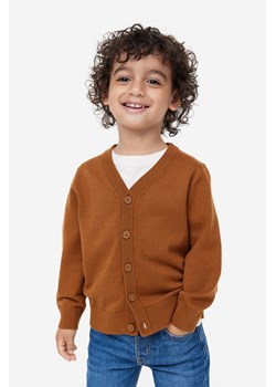 H & M - Kardigan z cienkiej bawełny - Beżowy ze sklepu H&M w kategorii Swetry chłopięce - zdjęcie 169682555