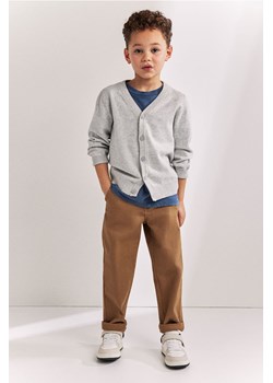 H & M - Kardigan z cienkiej bawełny - Szary ze sklepu H&M w kategorii Swetry chłopięce - zdjęcie 169682569