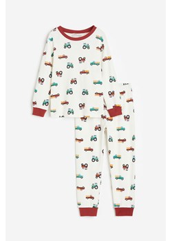 H & M - Dżersejowa piżama - Biały ze sklepu H&M w kategorii Piżamy dziecięce - zdjęcie 169682625