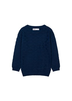 Granatowy sweter chłopięcy nierozpinany ze sklepu 5.10.15 w kategorii Swetry chłopięce - zdjęcie 169684409
