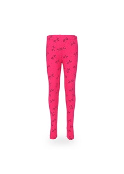 Dziewczęce legginsy różowe w kokardki ze sklepu 5.10.15 w kategorii Spodnie dziewczęce - zdjęcie 169684459