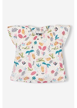 T-shirt niemowlęcy z bawełny organicznej dla dziewczynki ze sklepu 5.10.15 w kategorii Koszulki niemowlęce - zdjęcie 169684646