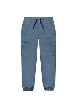 Niebieskie spodnie bojówki dla chłopca ze sklepu 5.10.15 w kategorii Spodnie chłopięce - zdjęcie 169684768