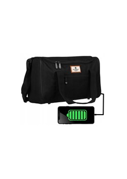 Torba na bagaż podręczny do samolotu — Peterson czarna ze sklepu 5.10.15 w kategorii Torby podróżne - zdjęcie 169684869