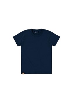 Granatowy bawełniany t-shirt chłopięcy ze sklepu 5.10.15 w kategorii T-shirty chłopięce - zdjęcie 169685087