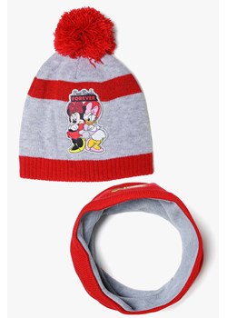 Zestaw dziecięcy Minnie Mouse  czapka + komin ze sklepu 5.10.15 w kategorii Czapki dziecięce - zdjęcie 169685339
