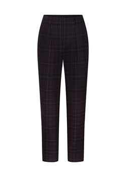 Spodnie damskie cygaretki w kratkę - czarne ze sklepu 5.10.15 w kategorii Spodnie damskie - zdjęcie 169685348
