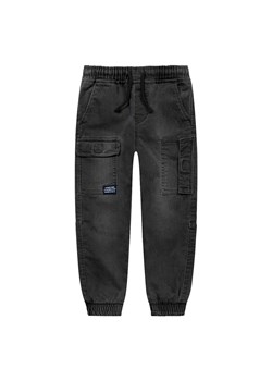 Szare spodnie chłopięce typu bojówki ze sklepu 5.10.15 w kategorii Spodnie chłopięce - zdjęcie 169685446