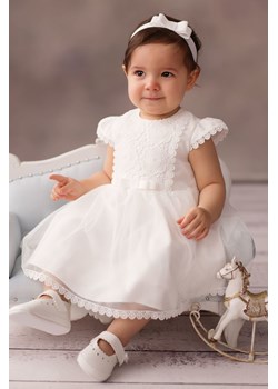Sukienka niemowlęca ecru na Chrzest Gloria ze sklepu 5.10.15 w kategorii Ubranka do chrztu - zdjęcie 169685506