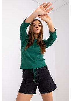 Ciemnozielona bluzka Fiona ze sklepu 5.10.15 w kategorii Bluzki damskie - zdjęcie 169685526