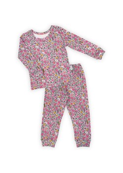 Piżama z długim rękawem w kwiatki Lea ze sklepu 5.10.15 w kategorii Piżamy dziecięce - zdjęcie 169685756
