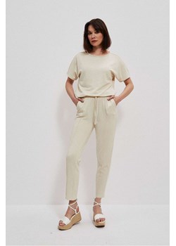 Spodnie damskie dresowe z kieszeniami Moodo ze sklepu 5.10.15 w kategorii Spodnie damskie - zdjęcie 169685848