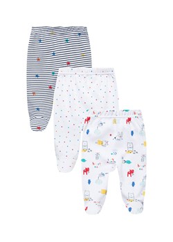 Półśpiochy niemowlęce bawełniane 3-pak ze sklepu 5.10.15 w kategorii Spodnie i półśpiochy - zdjęcie 169686419