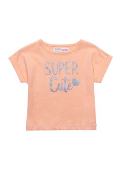 Bawełniany t-shirt pomarańczowy niemowlęcy- Super Cute ze sklepu 5.10.15 w kategorii Koszulki niemowlęce - zdjęcie 169686489