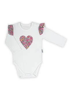 Body kopertowe bawełniane z długim rękawem Lea ze sklepu 5.10.15 w kategorii Body niemowlęce - zdjęcie 169686495