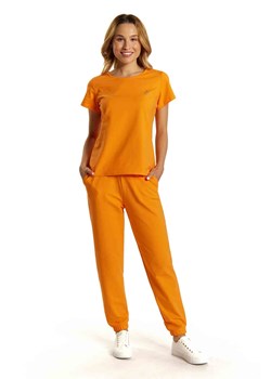 T-Shirt damski Golden Queen pomarańczowy ze sklepu 5.10.15 w kategorii Bluzki damskie - zdjęcie 169686898