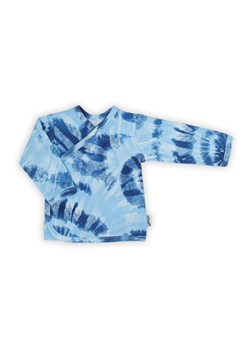 Bawełniany kaftanik niemowlęcy we wzory niebieska ze sklepu 5.10.15 w kategorii Kaftaniki i bluzki - zdjęcie 169686915