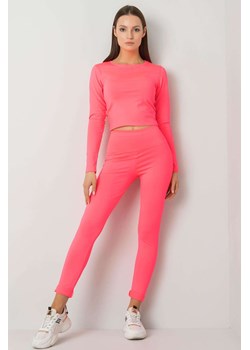 Fluo różowy komplet sportowy Patrice ze sklepu 5.10.15 w kategorii Komplety i garnitury damskie - zdjęcie 169687146